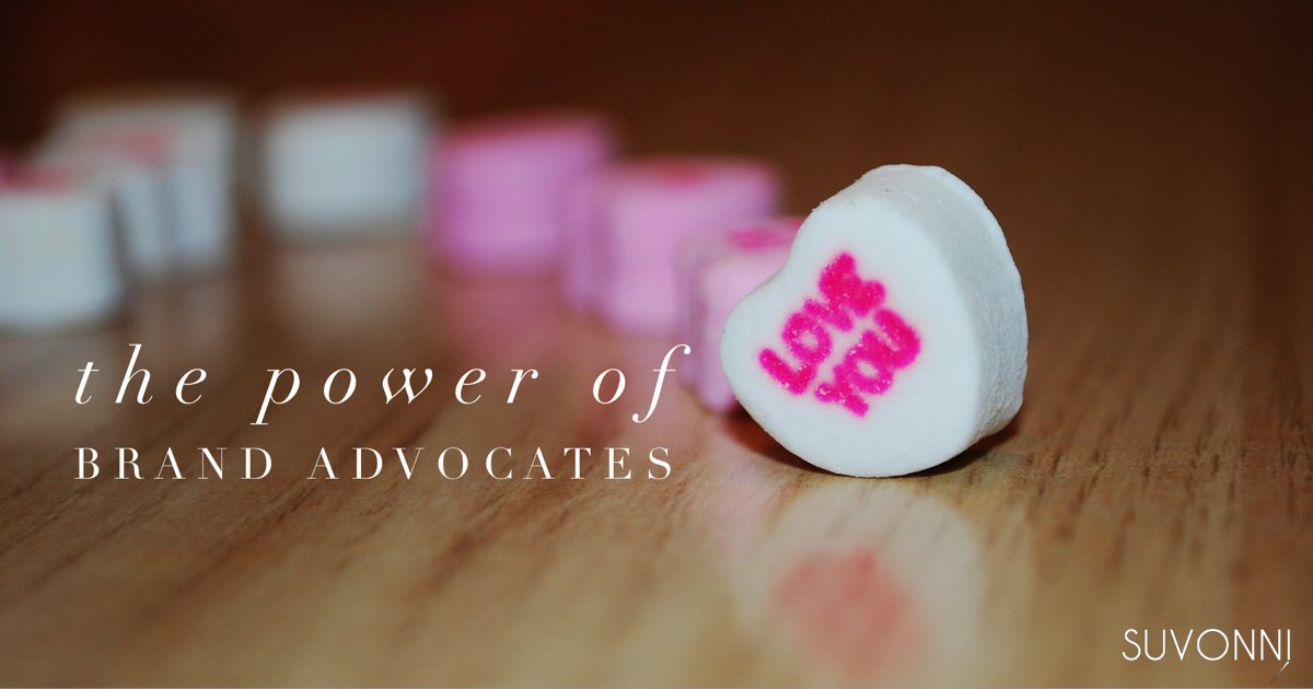 Marketing and the Power of Brand Advocates | Suvonni